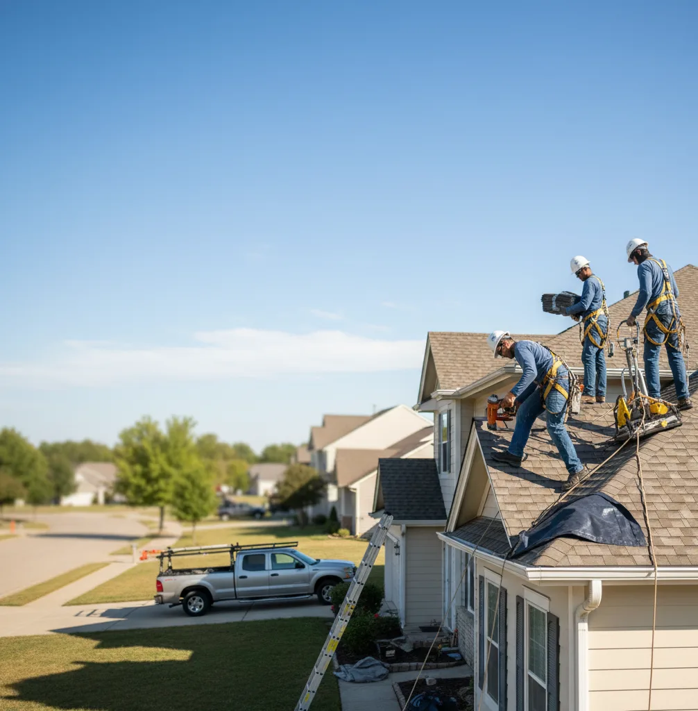 Roof Repair in Warner
